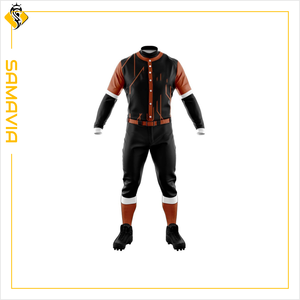 Conjunto de ropa de softbol de béisbol de poliéster transpirable, uniformes de equipo atlético con estampado de transferencia de calor, ropa deportiva ligera duradera - Product Image 4