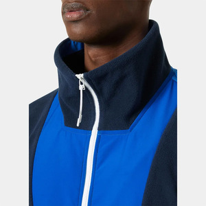 Vente en gros de vestes polaires unies chaudes d'hiver de haute qualité avec logo personnalisé veste polaire personnalisée à capuche nouveau design 2025 - Product Image 3