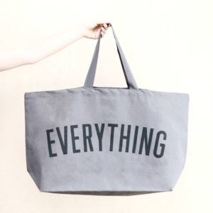 Bolsa de Mano Grande de Lona Multiusos Hecha a Mano - Product Image 3