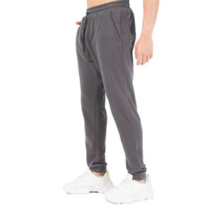 Pantalones Deportivos de Cintura Elástica para Hombre, Corte Regular, con 2 Bolsillos, de Algodón y Poliéster, para Actividades al Aire Libre - Product Image 1