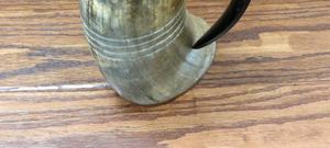 Jarra de Cerveza Artesanal Auténtica de Cuerno de Búfalo, de Lujo, Ecológica, Personalizable, Estilo Clásico Vintage, Logotipo Personalizado, Multiusos - Product Image 3