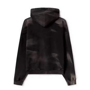 เสื้อฮู้ดแฟชั่นฤดูหนาวปี 2025 แบบเรียบ สีฟอก 100% ผ้าฝ้ายฟลีซ ระบายอากาศ แห้งเร็ว ใส่ได้ทั้งชายและหญิง ผลิตในปากีสถาน - Product Image 2