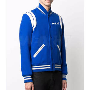 Chaqueta de lana con letras personalizadas para adultos y jóvenes de la mejor calidad para invierno, estilo callejero, nueva temporada, patrón de letras, servicio OEM - Product Image 4