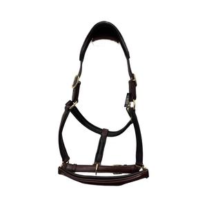 Halter réglable en cuir d'usine directe avec des marchandises de sellerie de cheval de sangle de Nylon personnaliser LOGO accepté - Product Image 2