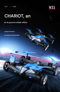 Quadcopter Anfibio (Tierra-Aire) con Control Remoto para Fotografía Aérea, Giros de 360 Grados, Cámara 2K QHD, Tiempo de Vuelo de 21-30 Minutos - Product Image 4