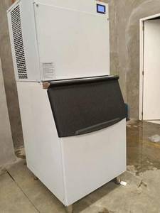 Máquina Comercial para Hacer Hielo en Cubos, 72 kg/24 h, Acero Inoxidable, Capacidad de Almacenamiento de 13 kg, 220 V, 375 W, para Bares y Hoteles - Product Image 3
