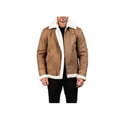 Chaqueta Bomber de Invierno para Hombre con Diseño Personalizado y Logotipo de Marca, con Piel de Zorro, de Alta Calidad