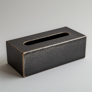 Boîte à mouchoirs multifonctionnelle en acier élégante, fabriquée à la main, durable, portable, conçue pour la maison, style sophistiqué, fiable - Product Image 1