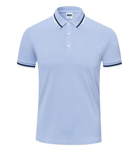 Camiseta Polo de algodón de alta calidad para hombre, camiseta Polo de Golf de punto de poliéster con logotipo bordado, polos personalizados - Product Image 1