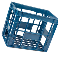 Caisses en plastique légères et durables DPK51 pour le stockage et le transport de plats et de bols pour la restauration et le service de traiteur.