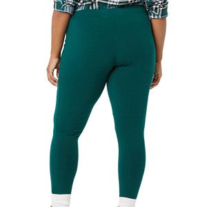 Nouveau design, style luxueux, respirant, séchage rapide, écologique, leggings de yoga pour femmes, longueur intégrale, couleur unie, taille mi-haute élastique, personnalisable - Product Image 3