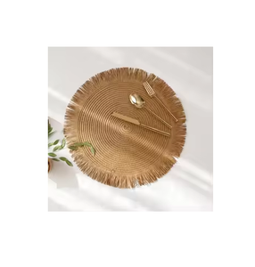 Proveedor de artesanía, venta al por mayor, placa de cargador de ratán, platos de Material Natural, platos, vajilla, placa de cargador ecológica - Product Image 1