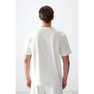 Camiseta Básica Oversize para Hombre - Algodón Grueso y Suave con Textura 100% Jersey 88378 - Product Image 2