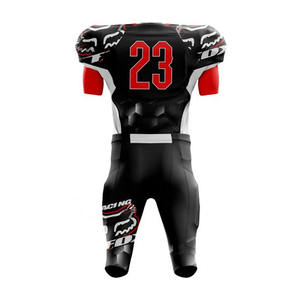 Prix raisonnable uniforme de football américain logo personnalisé fabricant en gros nouveau style meilleur matériel uniforme de football américain - Product Image 3