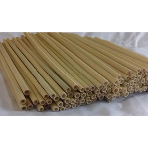 Pajita de bambú 100% Natural, Pajita de bambú 100% Biodegradable con buen precio y alto duradero, gran oferta de Vietnam - Product Image 1