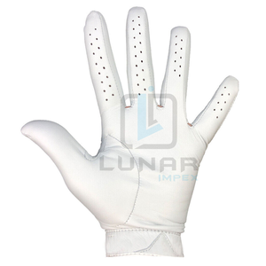 Gants de golf Cabretta main gauche et droite emballage personnalisé professionnel et poignée de golf flexible et respirante en cuir de bonne qualité - Product Image 3