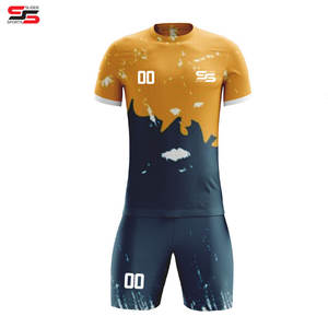 ชุดเครื่องแบบฟุตบอลชุดเครื่องแบบชุดกีฬากลางแจ้งเสื้อเจอร์ซีย์กางเกงใส่กลับด้านได้ - Product Image 5