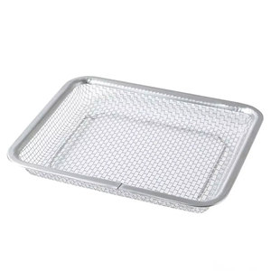 Panier de rangement en treillis métallique en acier inoxydable Conteneurs de stérilisation pour instruments chirurgicaux à mailles fines Plateau de panier médical - Product Image 6