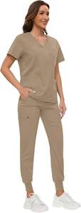 Cómodo Jogger Scrub Sets Hombres Mujeres Unisex Hospital Médico Scrub Trajes Uniformes Personalizado Venta al por mayor Ropa de enfermería - Product Image 2