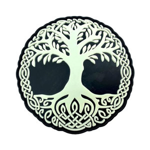 แผ่นยาง3D แบบกำหนดเองพร้อมโลโก้ที่กำหนดเองแผ่นปักเสื้อผ้าที่ดีที่สุดสำหรับหมวกเสื้อฮู้ดผ้าพีวีซีสินค้า OEM - Product Image 1