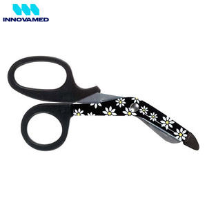 กรรไกรผ้าพันแผลสแตนเลสกรรไกร EMT ทางการแพทย์หนักโลโก้ที่กําหนดเองพิมพ์กรรไกรบาดเจ็บโดย INNOVAMED - Product Image 4
