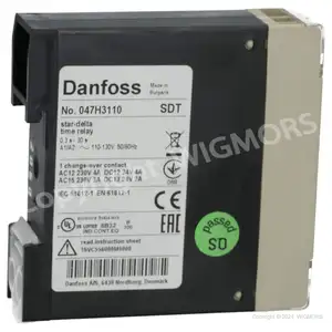 Electronic timer Danfoss SDT 0,3-30s 110V AC 047H3110