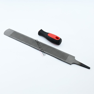 Recién llegado, escofina de herrador para caballos, herramienta de doble cara de 42cm, Lima de nivelación de dientes afilados con mango ergonómico, agarre cómodo - Product Image 1