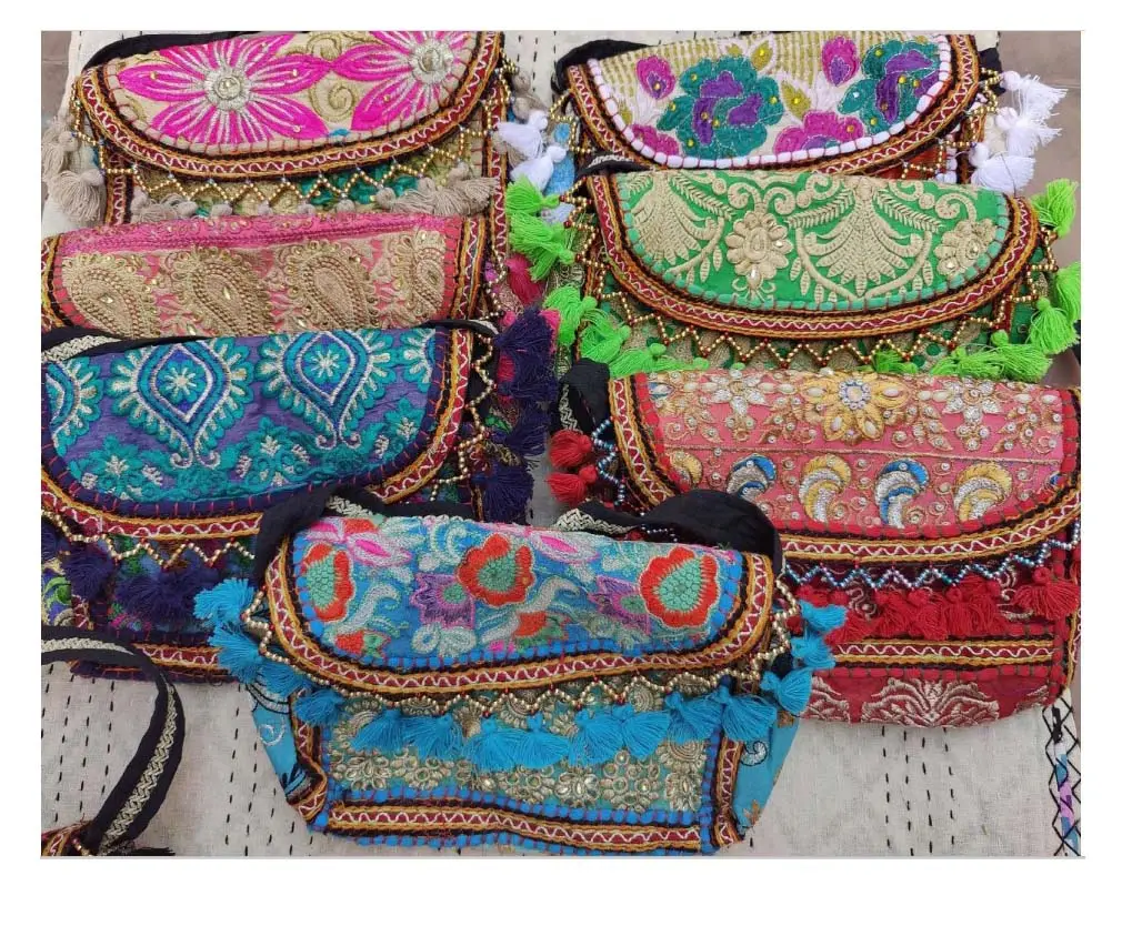 Borsa a tracolla Vintage da donna con pochette Banjara di alta qualità per borsa a tracolla Banjara da donna