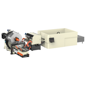 Machine de découpe laser à aplatissement automatique de bobine coupe d'alimentation de bobine et feuille améliorée de nivellement et de découpe laser - Product Image 1