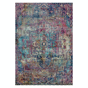 <b>RUGS</b> DEPOT LXDP-0997 Wholesale Multicolor Neutral Traditional Oriental Digital Printed Machine Washable <b>Chenille</b> <b>Rug</b> Non Slip - Product Image 1