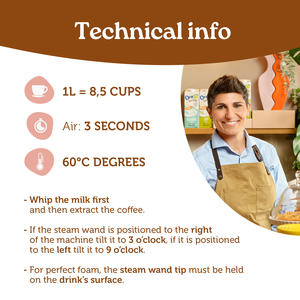 Bebida de Avena a Base de Plantas OraSi Barista para Profesionales, 1 Litro, 12 Unidades, 420 Días de Vida Útil - Product Image 4