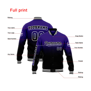 Veste universitaire en laine et cuir personnalisée pour hommes, coupe-vent, brodée, avec col montant MCACVJ-122 - Product Image 4