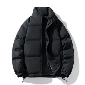 Chaqueta de Invierno Casual para Hombre, Chaqueta Acolchada Gruesa y Cálida de Algodón con Estilo Holgado para Temporadas Frías, Chaquetas de Burbuja para Hombre, Envío DDP - Product Image 5