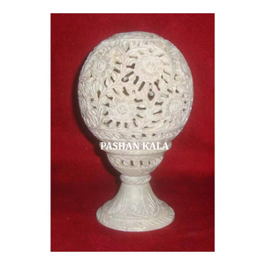 Bougie chauffe-plat en pierre ollaire naturelle faite à la main Design créatif utilisé pour la décoration de la maison par le grossiste indien - Product Image 1