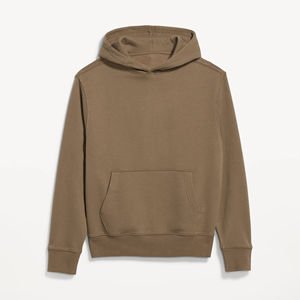 Pull à capuche 100% coton pour hommes, polaire épaisse de haute qualité, taille personnalisée, service OEM d'impression pour l'hiver, streetwear thermique - Product Image 6