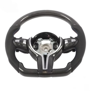 Volante de Fibra de Carbono de Venta Directa de Fábrica para <span class=keywords><strong>BMW</strong></span> F10 F30 F80 E60 E90 E92 F01 F11 F20 F22 F31 E70 E71 F15 F16 M5 M3 M4 - Product Image 4