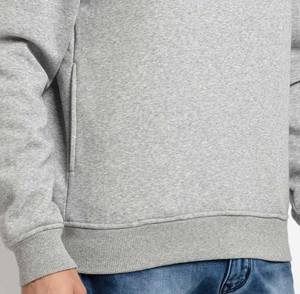 เสื้อสเวตเตอร์สวมหัวแขนยาวแบบลำลองของผู้ชายผ้าฝ้าย100% ขนาดใหญ่พิเศษสำหรับฤดูหนาวมีสามสีออกแบบได้ตามต้องการ - Product Image 6