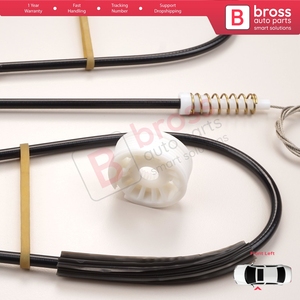 Kit de Reparación de Elevalunas Delantero Izquierdo BWR962 para Serie E W211 S211 2002-2009 4/5 Puertas A2117200346 - Product Image 6