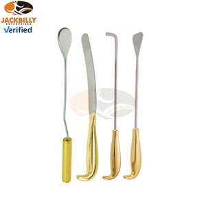 Spatule ovale rigide pour dissection chirurgicale des seins, instruments médicaux, 25 mm de large, 330 mm de long, acier inoxydable, certifié CE - Product Image 5