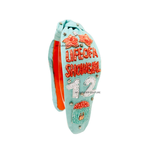 Dernière collection de bandeaux perlés multicolores de créateur pour femmes Accessoires pour cheveux bijoux noués à la main pour les vacances - Product Image 3