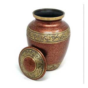 Produits funéraires en métal Urnes à jeton créatives finies brillantes Urne à jeton souvenir personnalisée pour cendres humaines Fournitures de crémation - Product Image 5