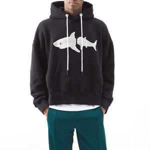 Sudadera con capucha bordada personalizada de alta calidad, ropa informal, jersey con logotipo personalizado, sudaderas con capucha de chenilla bordadas - Product Image 2