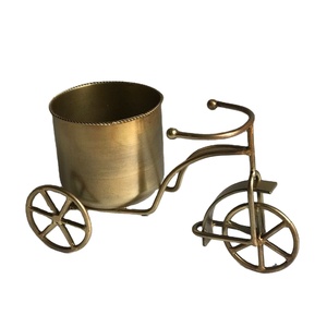 Macetero Rickshaw con forma de vela, tarro de Metal y hierro, decoración de jardín, hogar, gran oferta - Product Image 1