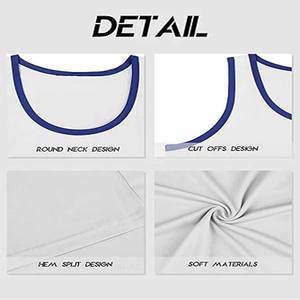 Venta Directa de Fábrica de Camisetas Deportivas Transpirables de Alta Calidad para Hombre para Hacer Ejercicio - Product Image 5