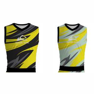 Camiseta de baloncesto reversible al por mayor, uniforme transpirable de verano con estilo de equipo impreso personalizado, servicio OEM y ODM disponible - Product Image 4