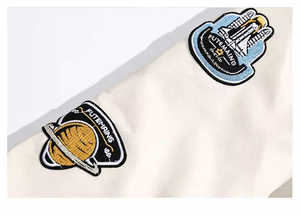 2024 USA High Quality Baseball Letterman Varsity <b>Jacket</b> Custom Men's Fabric Patches Embroidered Chenille Leather 2024 Men's - Product Image 4