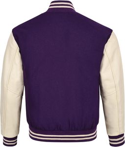 Veste d'hiver unisexe High Street en toile de qualité supérieure Veste d'hiver Letterman en cuir et laine de haute qualité à capuche personnalisée - Product Image 3