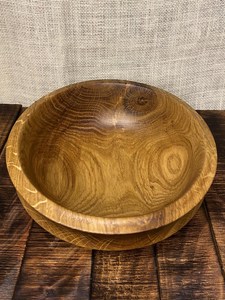 Round Shape <b>Serving</b> <b>Bowl</b> New Texture Design Wooden Japanese <b>Salad</b> <b>Serving</b> <b>Bowl</b> Vintage Design for Farmhouse & Other parties Use - Product Image 6