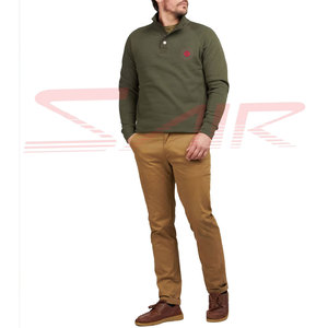 Latest Design <b>Men's</b> Long Sleeve Crew Neck Fleece Sweatshirt Custom Logo Solid Color 100% Cotton OEM Service for Winter Season - Product Image 3