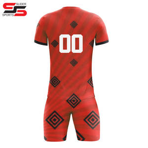 Personalizado Club Fútbol Jerseys Traje Sublimación Fútbol Desgaste Transpirable Equipo Uniforme Conjunto Completo Kit - Product Image 4